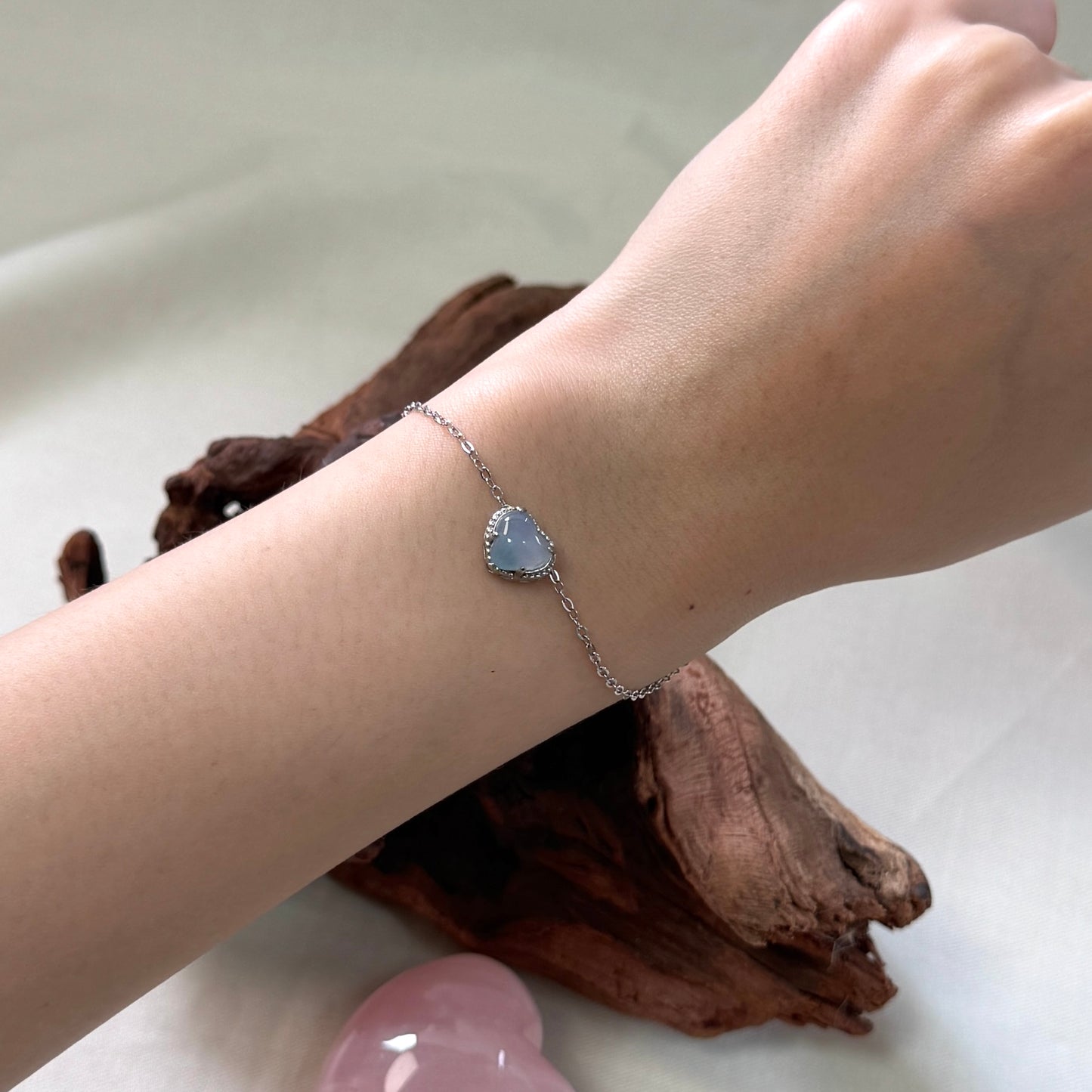 XOXO | Purple Heart Jadeite Bracelet