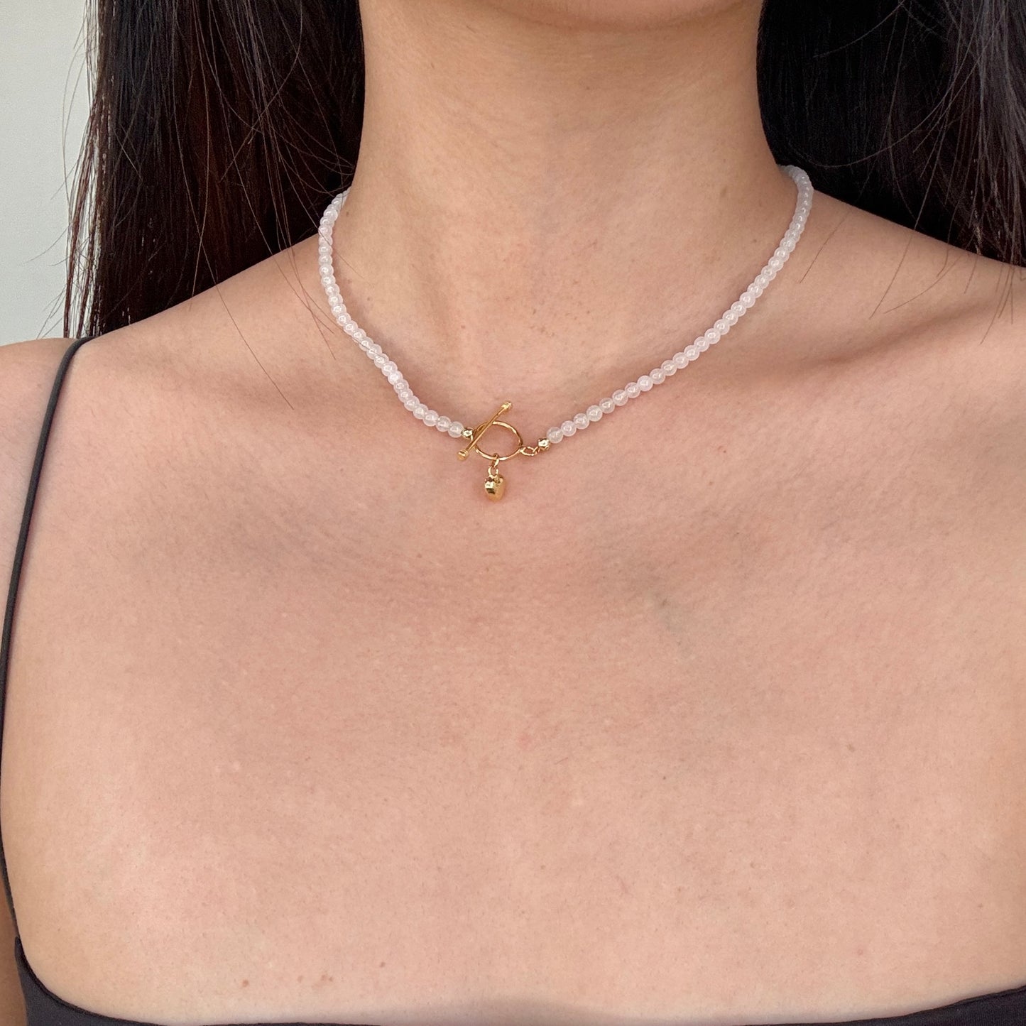 XOXO | Choker Jadeite Beaded Necklace