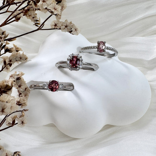 Pink Tourmaline Trio