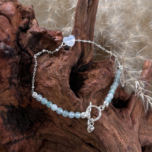 Bleu Jadeite Bracelet