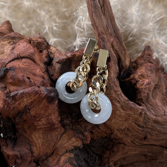Skylar Jadeite Earrings