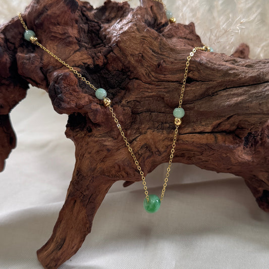 Elva Jadeite Necklace