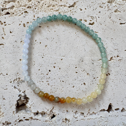 PRISM | Petite Ombre Beaded Jadeite Bracelet