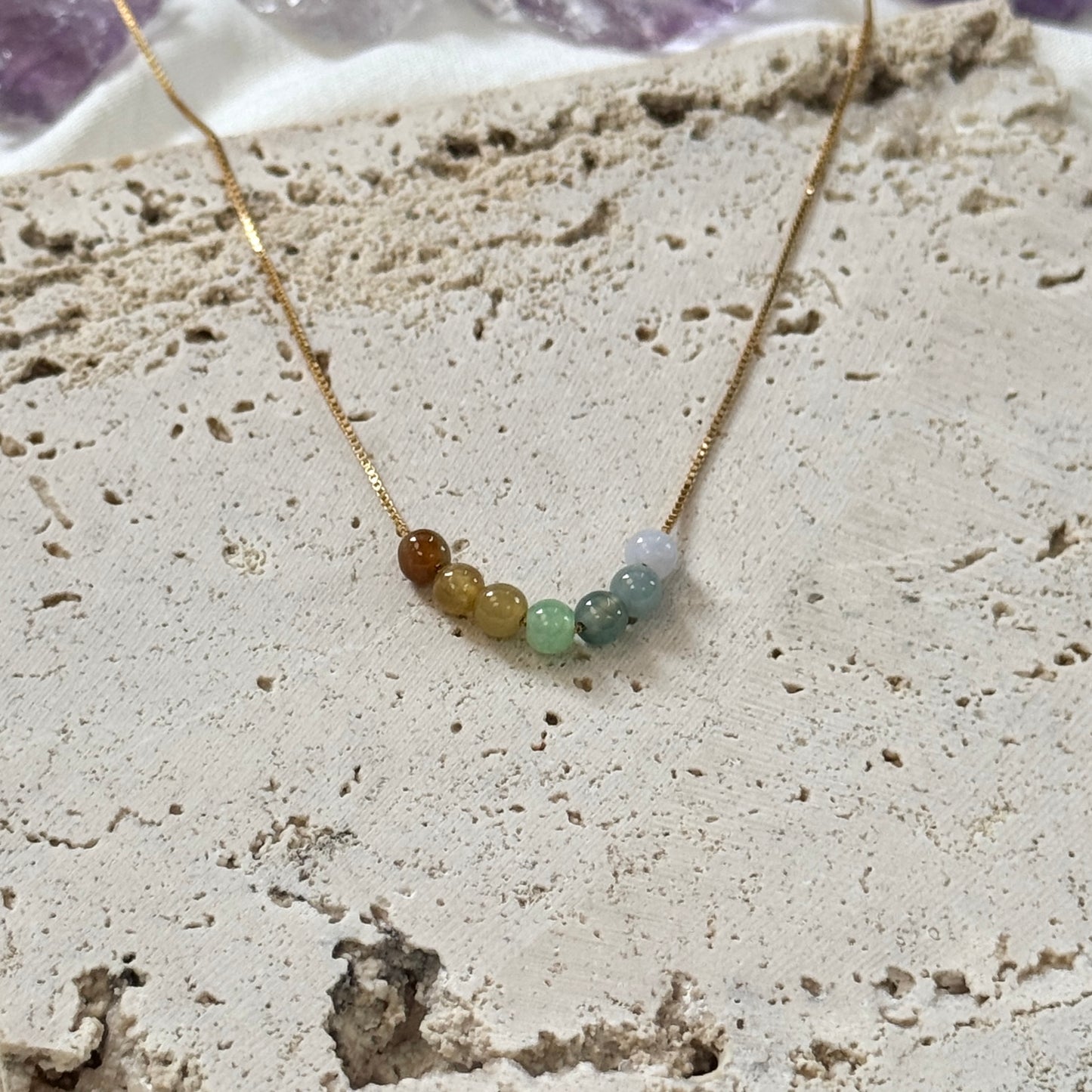 PRISM | Dainty Jadeite Necklace