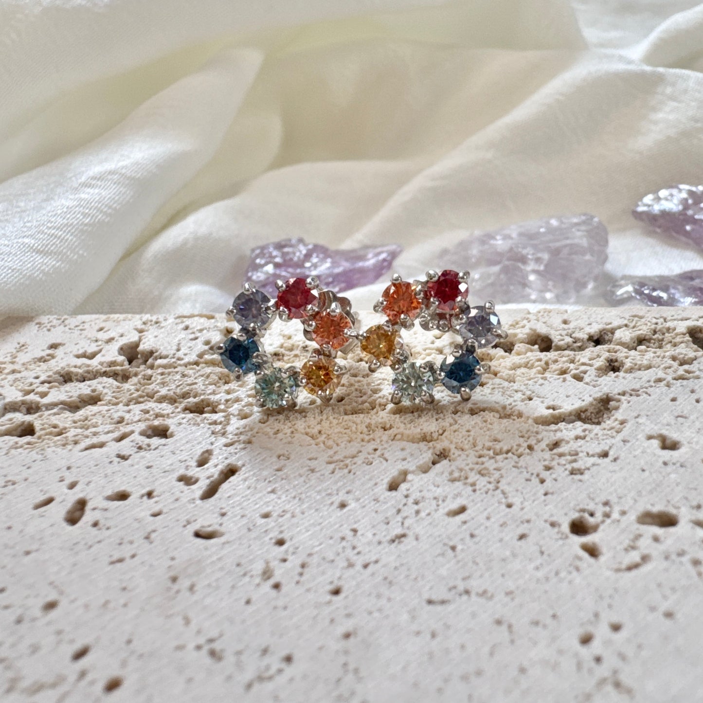 PRISM | Moissanite Earrings