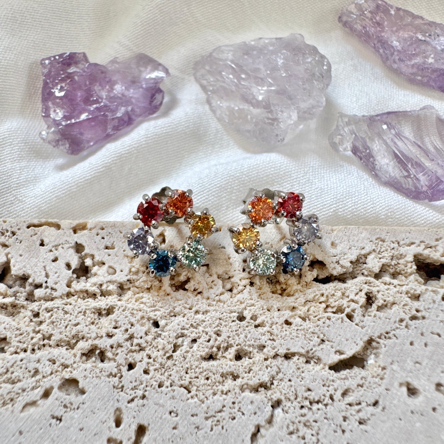 PRISM | Moissanite Earrings